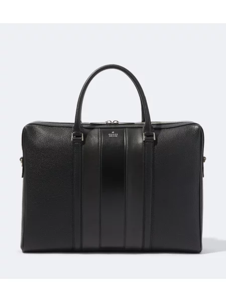 Кожена куфарче Gucci черно