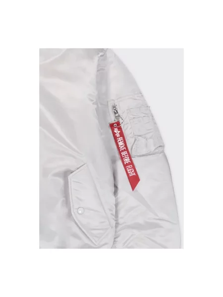 Kurtka bomber Alpha Industries szary