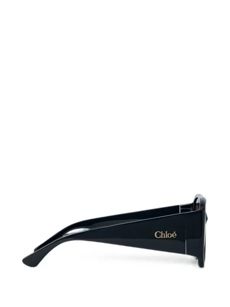 Ochelari de soare Chloé cu autograf negru