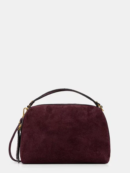 Torebka crossbody Gianni Chiarini skórzana czerwona