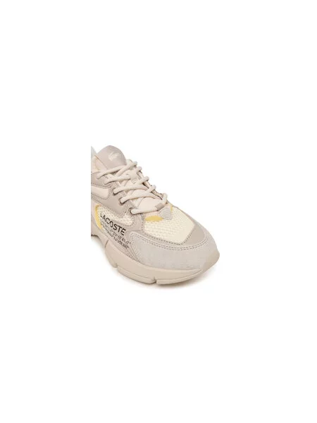Sneakersy Lacoste béžová