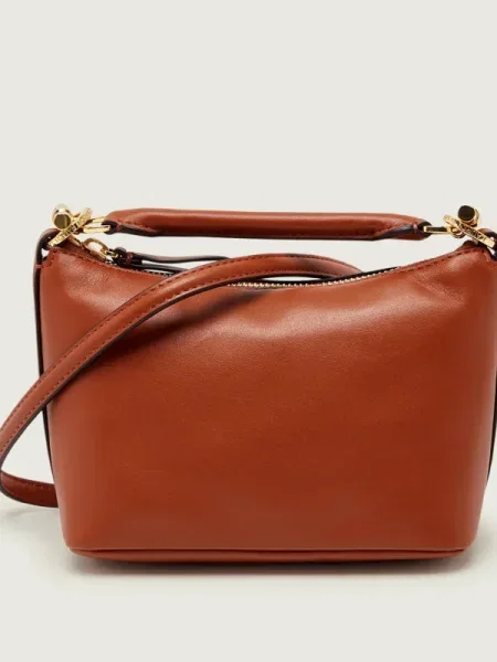 Lauren Ralph Lauren Kézitáska konyak barna