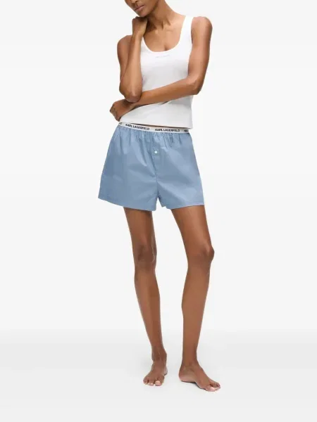 Pijamale Karl Lagerfeld albastru