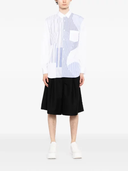 Ριγέ ριγέ πουκάμισο Comme Des Garçons Shirt μπλε