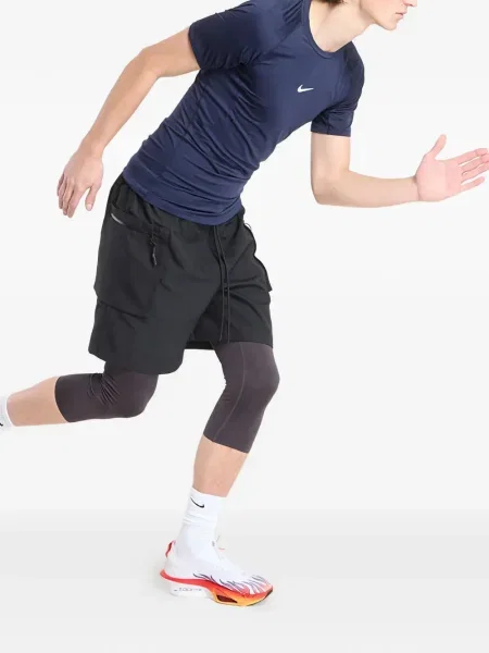 Kratak retro majica Nike s čipkom crna