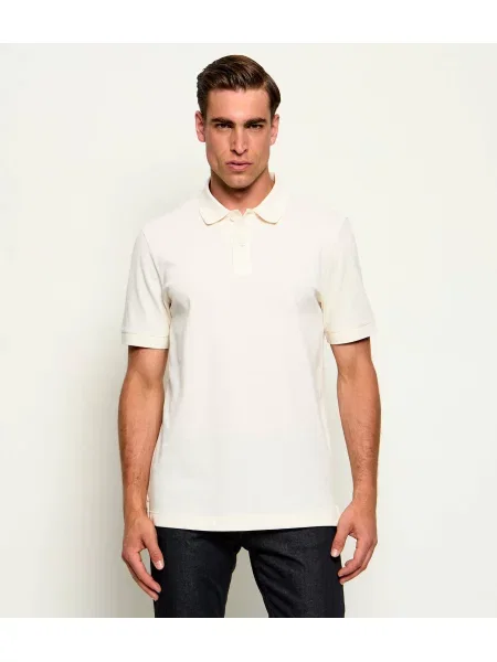 Tricou polo Boss Black negru