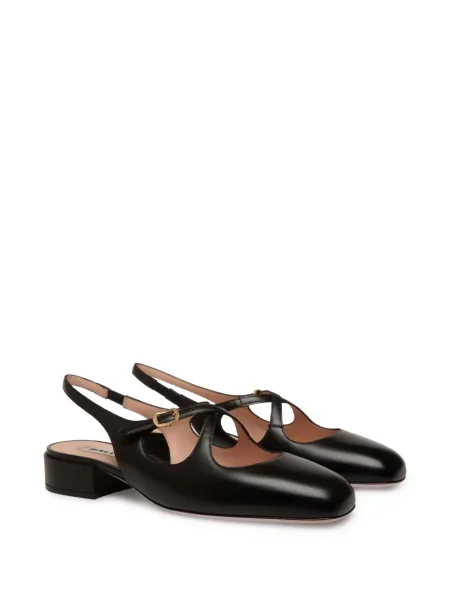 Pantofi cu toc Bally din piele negru