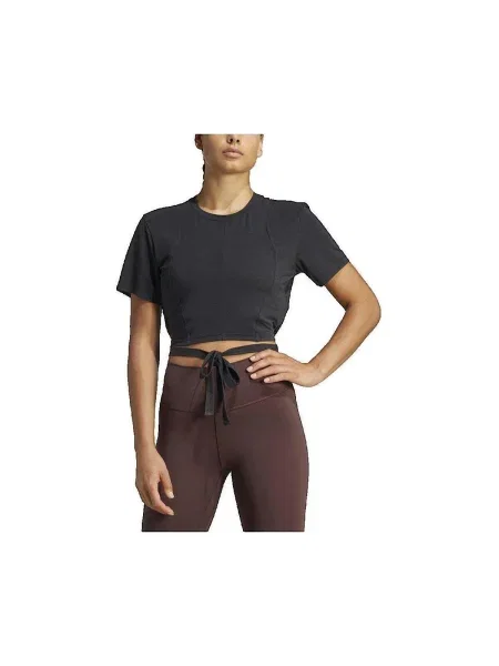 Joga športové tričko Adidas čierna