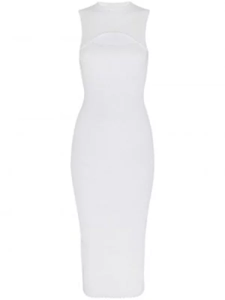 Rochie midi Victoria Beckham până la genunchi de costum