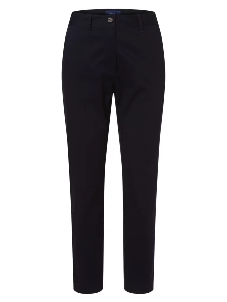 GANT Pantaloni eleganți marin albastru