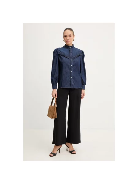 Twinset koszula jeansowa niebieska