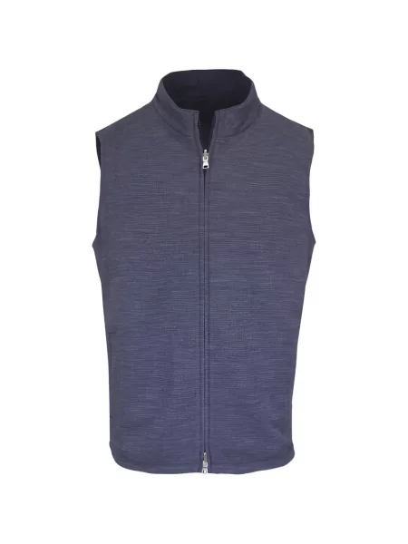 Reversibil vestă Peter Millar albastru