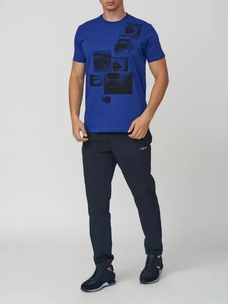 Футболка Dsquared2 синя