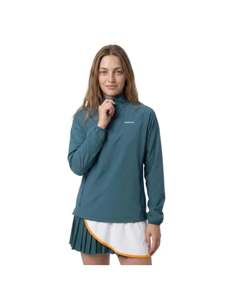 Lekka kurtka tenisowa Siroko Dink-W Green zielona
