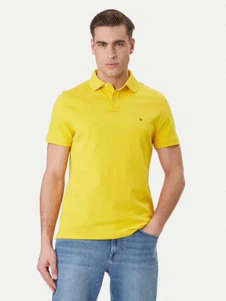 Tommy Hilfiger Tricou polo galben