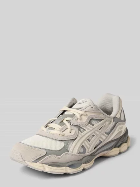 Sneakersy z mieszanki skóry Asics beżowe