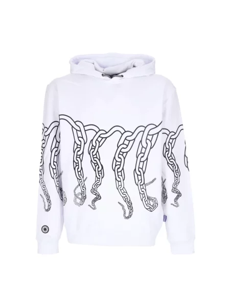 Bluza z kapturem Octopus z kapturem biała