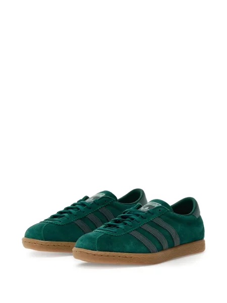 Papuci Adidas din piele de căprioară albastru