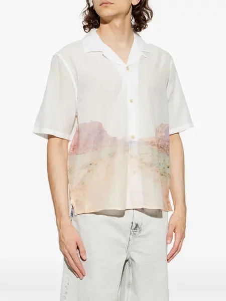 Cămașă Allsaints cu imagine