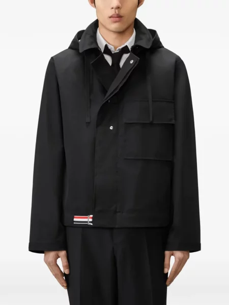Geacă Thom Browne negru