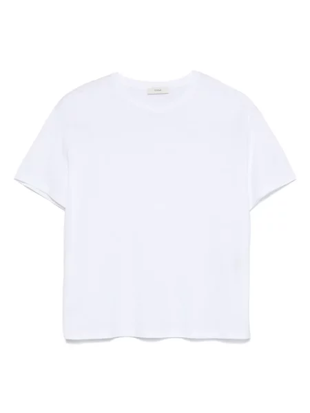 Tricou Toteme cu decolteu rotund alb