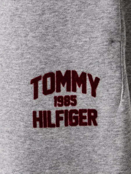 Tommy Hilfiger спортен панталон дамски с сиво