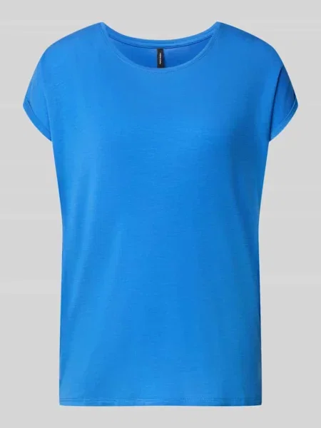 T-shirt w kroju relaxed fit z mieszanki lyocellu Model AVA' Vero Moda niebieska