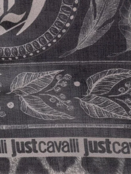 Fular Just Cavalli din modal negru
