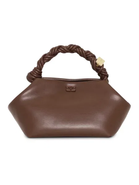 Torebka crossbody Ganni brązowa
