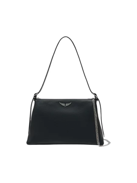 Torebka Zadig & Voltaire skórzana czarna