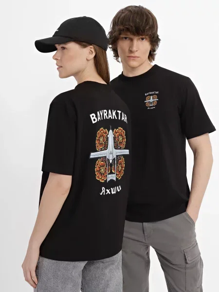 INTERTOP Футболка Унісекс без підкладки чорний