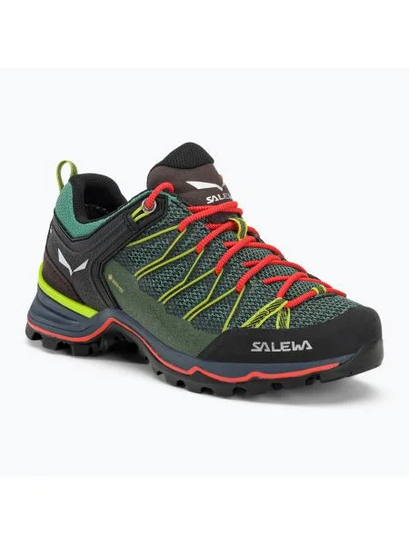 Дамски ботуши за трекинг Salewa MTN Trainer Lite GTX green зелено
