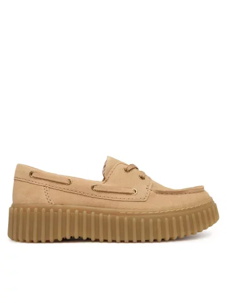 Clarks Pantofi Torhill Boat bej