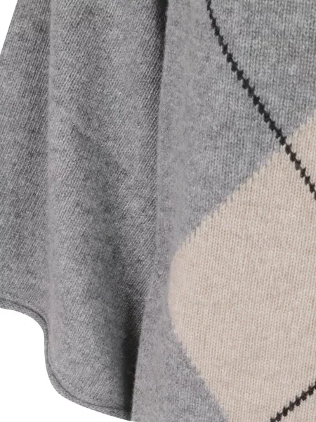Pulover Fay cu model argyle gri