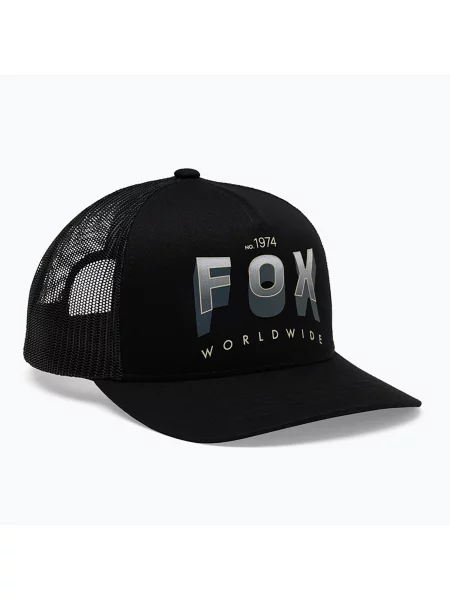 Șapcă pentru bărbați Fox Racing Block Mesh Trucker black negru
