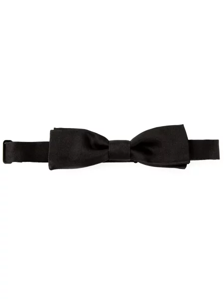Cravată Dolce & Gabbana cu funde de mătase negru