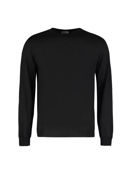 Jedwabny sweter The (alphabet) czarny
