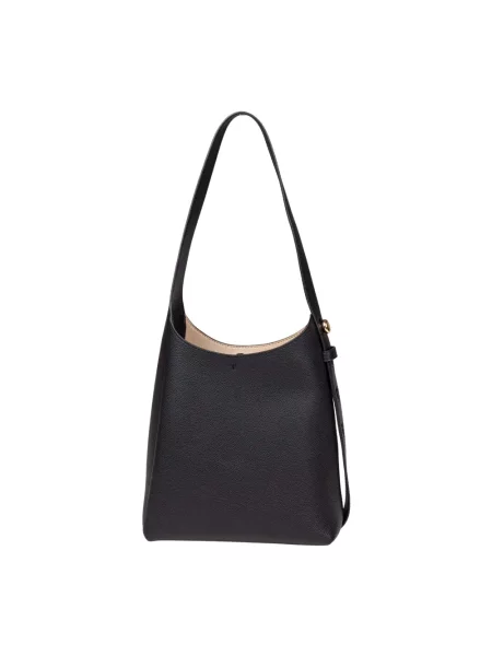 Torebka hobo Tory Burch skórzana czarna