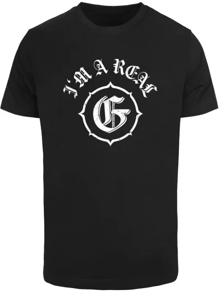 Mister Tee Póló Real G fekete fehér