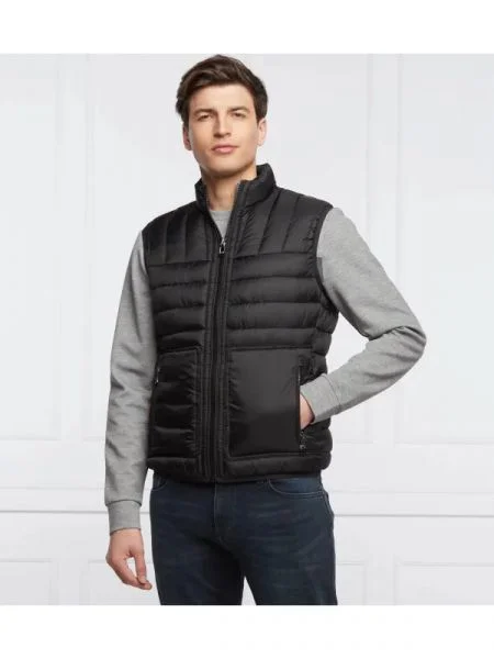 Joop! Jeans Szteppelt mellény fekete