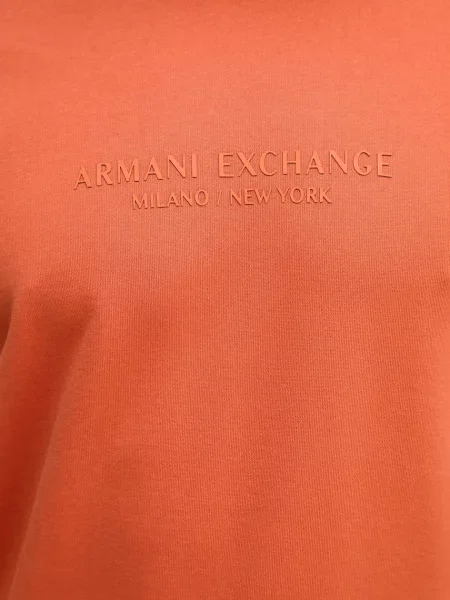 Armani Exchange melegítőfelső férfi narancsszínű