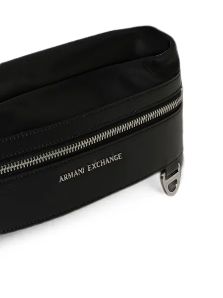 Batoh Emporio Armani s autogramem černý