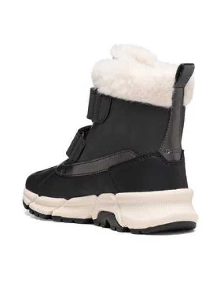 Geox Snehule J Flexyper Plus Girl B Abx S čierna
