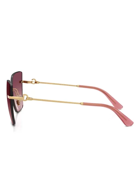 Saulės akiniai Dolce & Gabbana Eyewear violetinė
