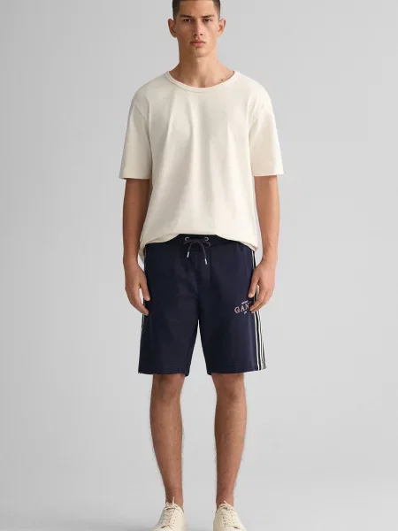 Спортивные шорты Gant из джерси синие