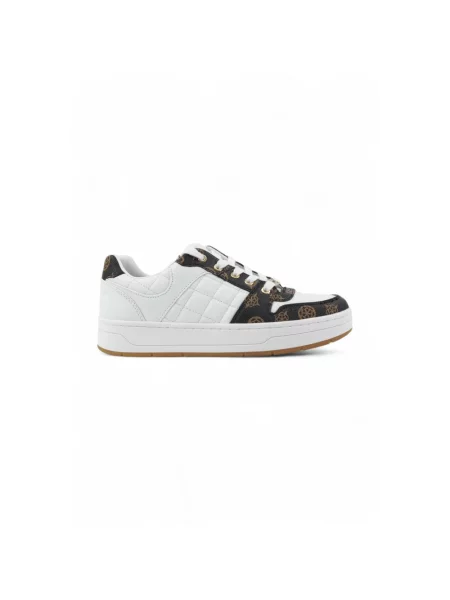 Sneakersy Guess pikowane białe