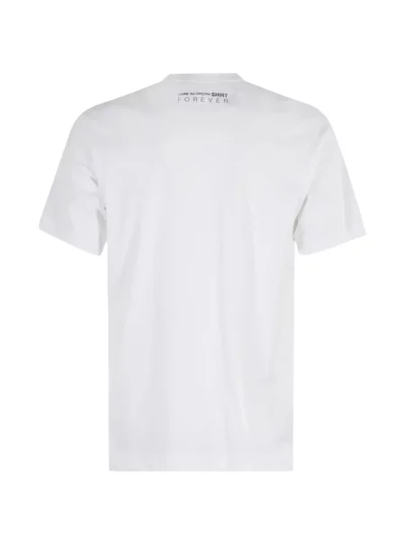 Póló Comme Des Garçons Shirt autogrammal fehér