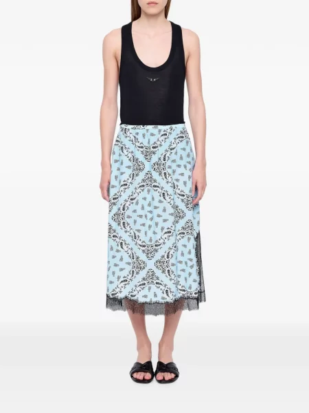 Fustă Zadig&voltaire albastru