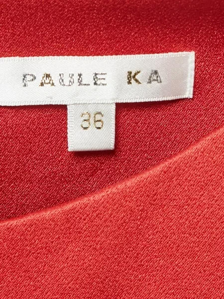 Cu centură rochie Paule Ka roșu
