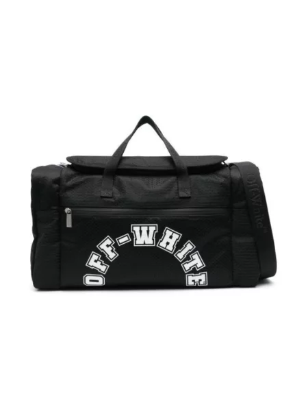 Torba Off-white z logo biała